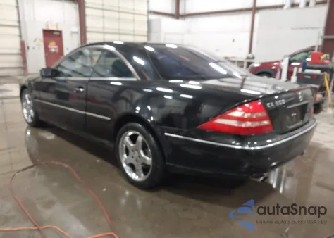 2002 Mercedes-Benz Cl 500 z USA, uszkodzony, nr VIN WDBPJ75J72A022594